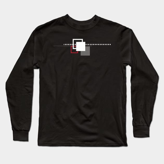 Minimal geometric art Long Sleeve T-Shirt by TKDoodle